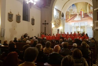 Zbor "Penne nere" pri nas na obisku