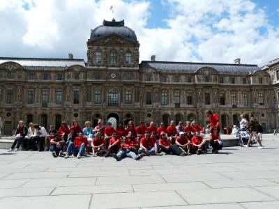 Pariz, Louvre. Julij 2008