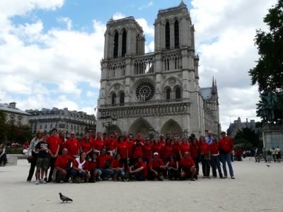 Pariz, Notre Dame. Julij 2008.