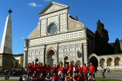 Bazilika Santa Maria Novella, Firence. September 2010.