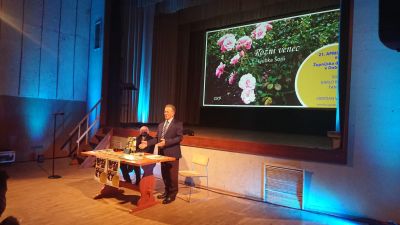 Presentazione della raccolta di poesie Rožni venec di Ljubka Šorli